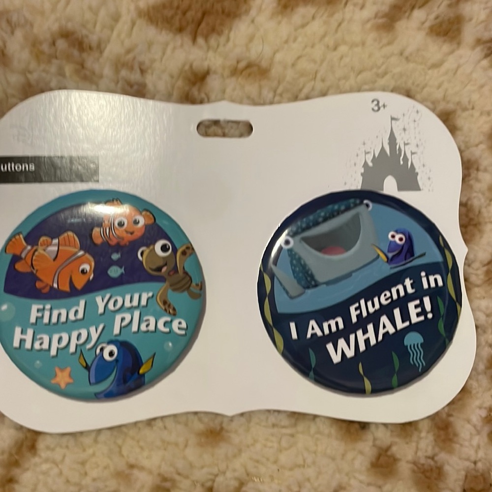 Disney Parks Button Set | Nemo